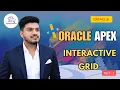 Oracle APEX Interactive Grid Actions Menu Part - 1 Customize Like a Pro thanigaisolutions