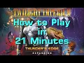 How to Play TI4 Thunder s Edge in 21 Minutes