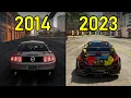 Evolution of The Crew Games 2014 - 2023