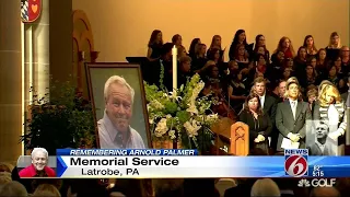 Arnold Palmer memorial service