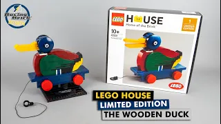 LEGO House exclusive 40501 Wooden Duck unboxing and detailed building review