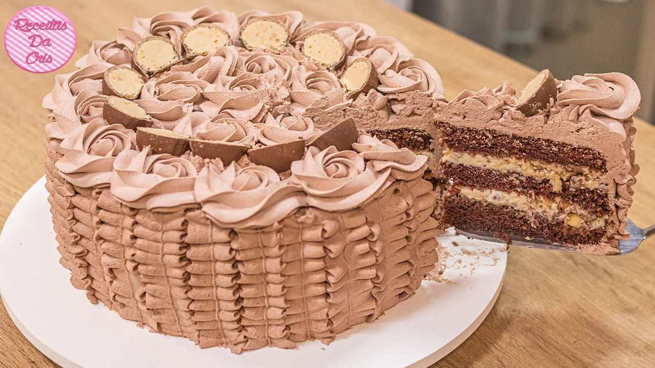 SONHO DE VALSA | BOLO DE FESTA PARA INICIANTES |RECHEIO DE CREME COM SONHO DE VALSA|RECEITAS DA CRIS