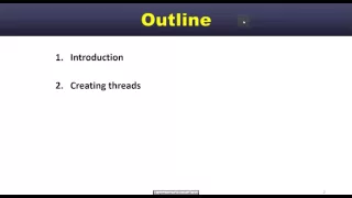 Introduction to Object Oriented Programming with Java Ch 8 Part 1 Threads