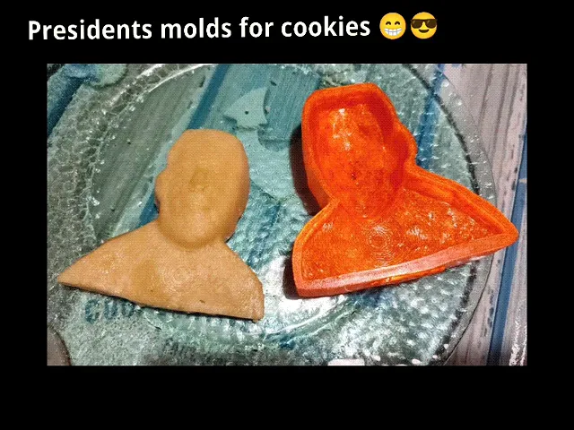 3D Figure Cookie Cutters – Presidents Silhouette Series - 3D Printable Cookie Molds video thumbnail