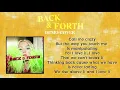 Download Lagu B(bliss)-M(music) Zara Larsson - Back \u0026 Forth (\
