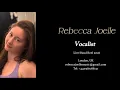 Rebecca Joelle - Showreel 2026