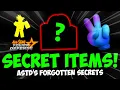 The SECRET ITEMS LORE of OG ASTD