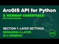 Renaming a WebMap Layer in ArcGIS Online using the ArcGIS API for Python