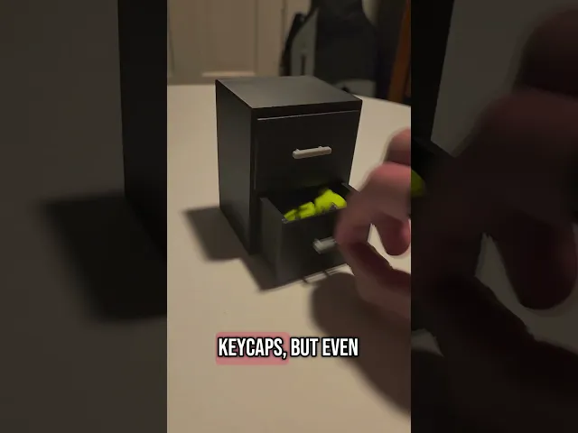 Mini Nightstand Storage System.3mf video thumbnail