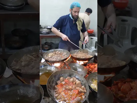 Shinwari Mutton Karahi | Peshawari Mutton Karahi | Shinwari Dumba Karahi | Peshawar Street Food