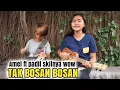 Download Lagu Amel Fadil Pengamen skil ukulele..!!!tak bosan bosan begini endingnya