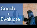 How to coach within the teacher evaluation process