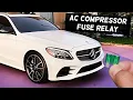 Download Lagu MERCEDES W205 AC Compressor Air Conditioner Fuse Relay Location C300 C400 C450 C43 C63 C250 C200 C18