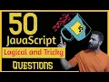 JavaScript logical and tricky interview questions JS output question Js most asked question