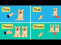 THIS, THAT, THESE and THOSE | English Demonstrative pronouns