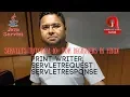 Servlets Tutorial 10 - For Beginners PrintWriter ServletRequest ServletResponse In Hindi