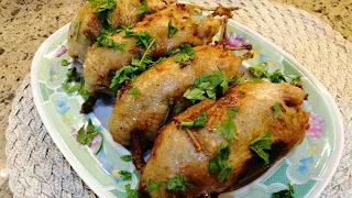 السمان المحشي بخلطة رز جباره اقسم بالله روعه وعمره ماهيفك منك ولايفرقع بتكه سحريه وتحدي 