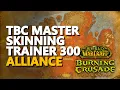 Skinning Trainer TBC Location WoW Alliance Jelena Nightsky
