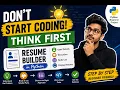 Think Like a Programmer Build a Resume Builder in Python Beginner Tutorial