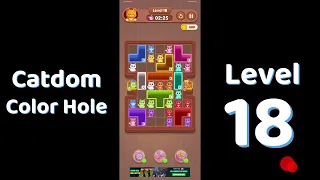 Catdom Color Hole Level 18 Screenshot