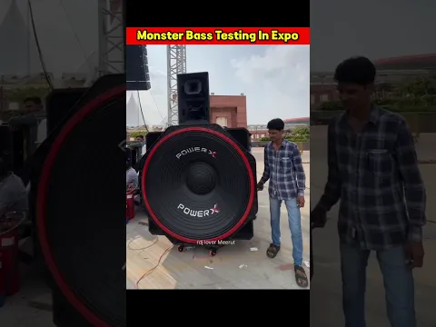 DJ Sarzen Monster Bass Testing | #shorts #djsarzen
