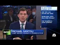 The immediate question is what are the earnings forecasts going to do says CNBC s Mike Santoli