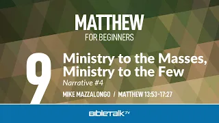 Ministry to the Masses, Ministry to the Few