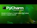 pycharm tutorial Python 4