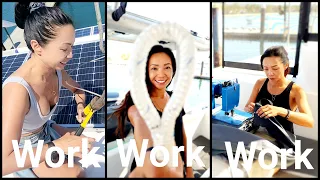 Work, Work, WORK! First Mate Takes Control Of Basik – Onboard Lifestyle ep.257