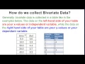 5D Organizing and Displaying Bivariate Data