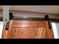 barn door hardware quick tutorial
