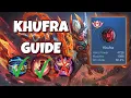 The Only Khufra Guide You Will Ever Need | 300+ Stars Roamer Explains | Mobile Legends