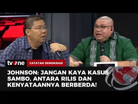 Download MP3 Debat Panas! Johnson dan Razman soal Hilangnya 2 DPO: Lebih Hebat dari Polda Anda! | tvOne