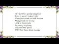 Land of Talk - Summer Special Lyrics