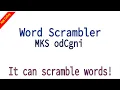 WordScrambler Python Program