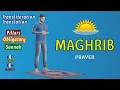 How to Pray Maghrib step by step subtitle