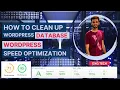 09 How to Clean Up WordPress Database Website Speed Optimization