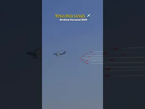 Airshow Varanasi ✈️ #airshow #varanasi #shortvideo #himuprayagi