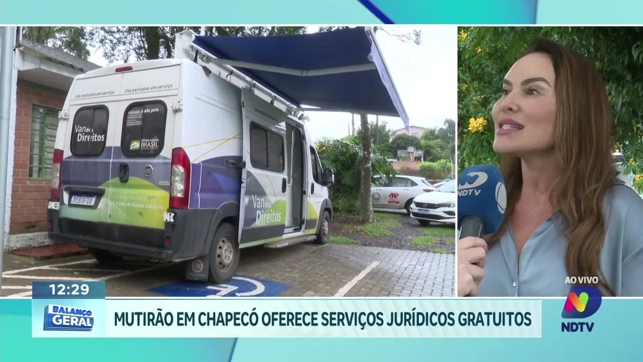 Mutirão da Cidadania: Chapecó oferece atendimentos jurídicos gratuitos a partir de hoje