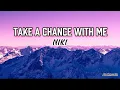 Download Lagu NIKI - TAKE A CHANCE WITH ME ( LYRICS VIDEO)