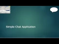 C Simple Windows Chat Application using WCF WPF