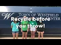 Recycling Options at Conservation Center
