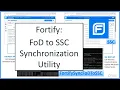 Fortify on Demand to SSC Synchronization Utility