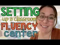 How I Set Up a Fluency Center in my Special Ed Classroom