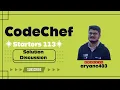 CodeChef Starters 113 Editorial with Red Coder