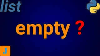 How To Check If List Is Empty In Python
