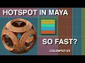 Hotspot Mapping in Maya Coldspot UV