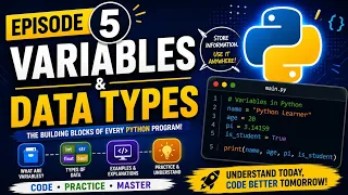 Python Variables Data Types Explained