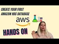 Create and Connect to PostgreSQL with Amazon RDS