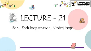 LEC 21 - Nested loops
